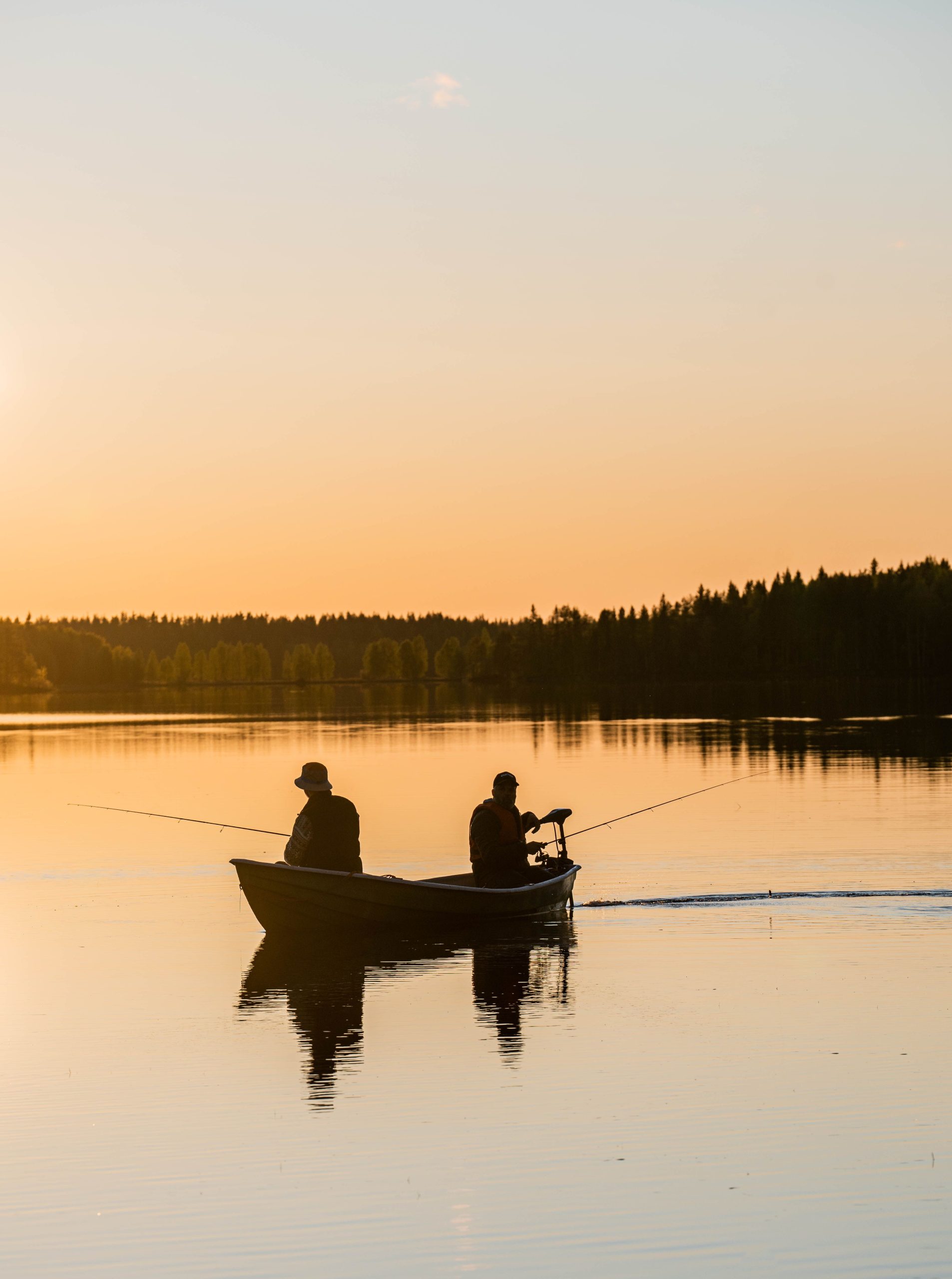 Guided Fishing Tour in Ranua